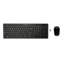 Teclado e Mouse - Sem Fio - HP C200 - Z3Q63AA#AC4 - Preto