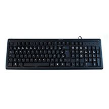Teclado - USB - HP 100 - 2UN30AA - Preto
