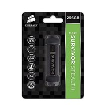 Pendrive USB 3.0 - 256GB - Corsair Flash Survivor Stealth Military Style - CMFSS3B-256GB
