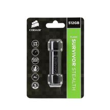 Pendrive USB 3.0 - 512GB - Corsair Flash Survivor Stealth Military Style - CMFSS3B-512GB