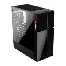 Gabinete ATX - AeroCool Playa (c/ janela) - Preto