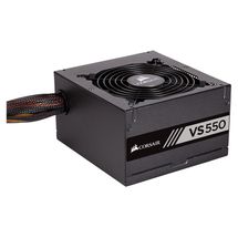 Fonte ATX - 550W - Corsair 80 Plus White VS550 - Preta - CP-9020171-BR
