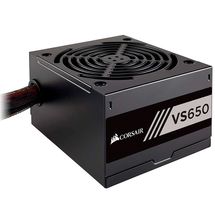 Fonte ATX - 650W - Corsair 80 Plus White VS650 - Preta - CP-9020172-BR