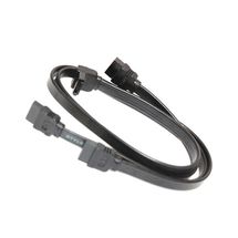 Cabo SATA (Dados) - 45cm c/ trava - Preto (pack com 2) - 14g00010107cak