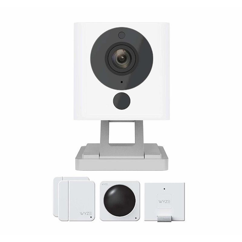 119320-1-Smart_Camera_Wyze_V2_WYZEC2WHSK1_c_Sense_Starter_Kit_1080p_audio_Visao_noturna_Alexa_e_Google_Assistant_119320