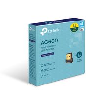 Adaptador Wireless - USB 2.0 - TP-Link Dual-Band AC600 - Preto - Archer T2U Nano