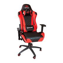 Cadeira Gamer REDRAGON KING OF WAR C601 (Preto/Vermelho, até 150kg, encosto e braços ajustáveis