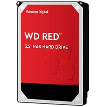 HD 6TB SATA3 Western Digital Red - WD60EFAX (3,5pol, 6Gb/s, 5.400 RPM, 256MB Cache, SMR)