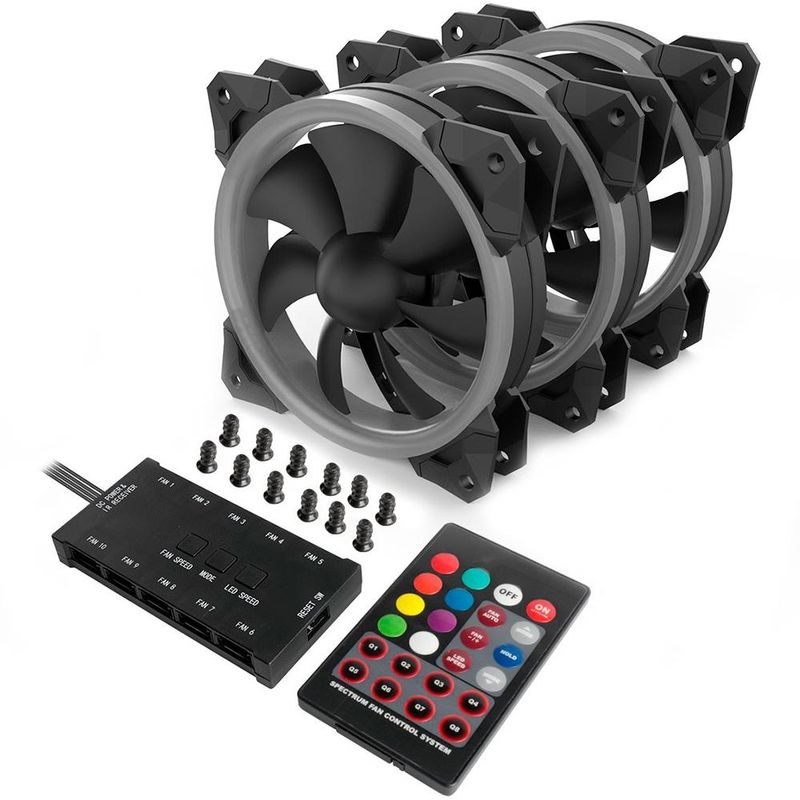 119594-2-Cooler_Gabinete_12cm_Redragon_RGB_c_controle_pack_com_3_GC_F008_119594