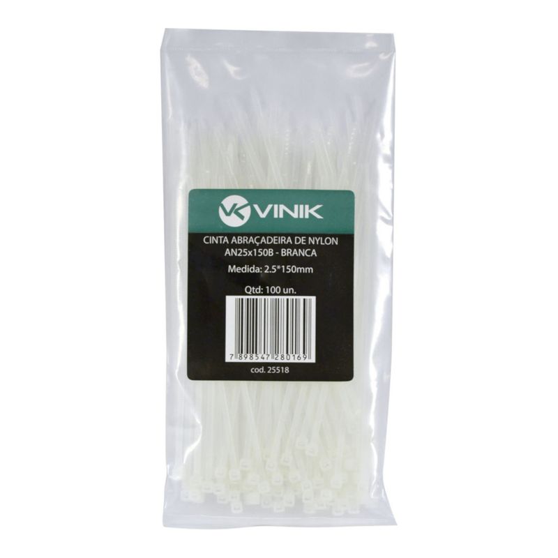 119581-1-Abracadeira_Nylon_150x2_5mm_Vinik_c_100_unidades_Branca_AN25X150B_25518_119581