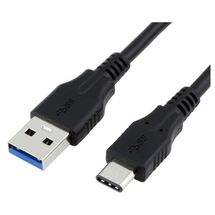 Cabo de dados - USB-C > USB AM 1m - MD9 7704 - Preto