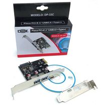 Placa Pci-e USB 3.0 - 2 X Portas  / 1 X Porta Tipo C - MD9 - 8113