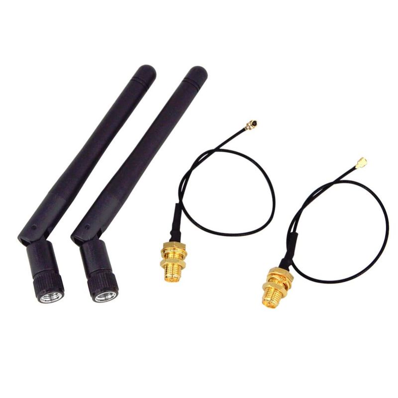 119616-1-Antena_WiFi_Interna_3DBi_c_cabo_SMA_IPEX_4_kit_com_2_antes_2_cabos_de_25cm_119616
