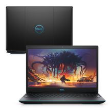 Notebook 15,6pol Dell Gaming G3 3590-U40P (Core i5 9300H, 8GB DDR4, SSD 256GB NVME, GTX 1050 3GB, Windows 10 Pro)