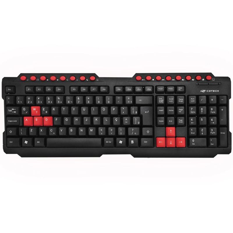 119508-3-OPEN_BOX_Teclado_e_Mouse_USB_C3_Tech_Preto_Gaming_GK_20BK_119508