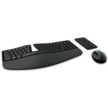[OPEN BOX] Teclado e Mouse - Sem fio - Microsoft Sculpt Ergonomic Desktop - Preto - L5V-00001 (Layout Americano)