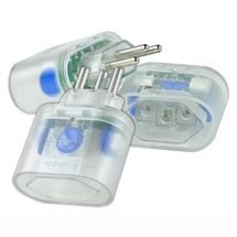 Kit c/3 - DPS 1 tomada iClamper (3P) Transparente 10199