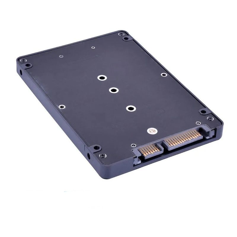119703-1-OPEN_BOX_Adaptador_M_2_NGFF_para_1x_SATA_c_gaveta_2_5pol_HIGHFINE_M_2_SSD_SATA_1_119703