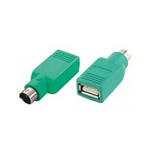 Adaptador USB (fêmea) para PS-2 (macho)