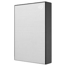 HD Externo Portátil 5TB USB 3.0 Seagate Backup Plus - STHP5000401 - Prata (Alumínio, PC, Mac, Xbox e PS4)