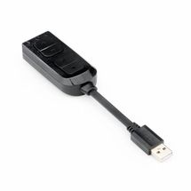 Adaptador de Áudio - USB (Macho) > (Fone e Microfone) Redragon Circe HA100