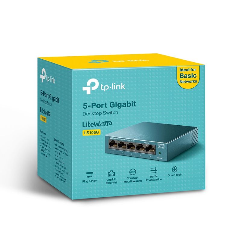 119858-1-Switch_5_Portas_Gigabit_TP_Link_Grafite_LS105G_119858