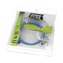 Cabo de rede (Patch Cord) - CAT 5e - Furukawa Sohoplus - T568A - 2,5M - Azul
