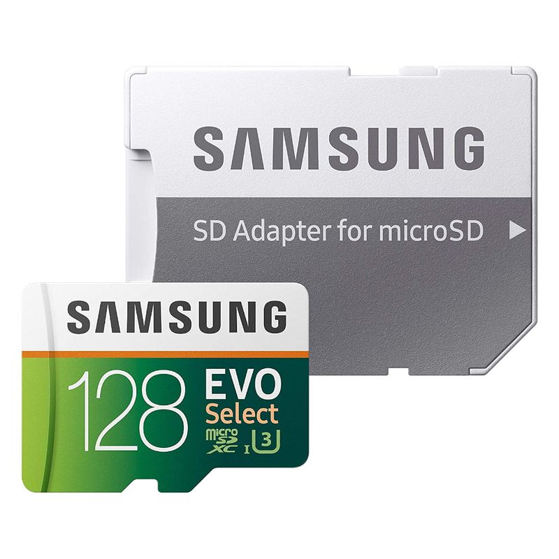 119872-2-_Cartao_de_memoria_microSDXC_128GB_Samsung_EVO_Select_Classe_10_UHS_I_c_Adaptador_100_60MBs_R_W_MB_ME128HA_