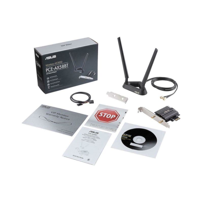 119879-2-Placa_de_Rede_Wireless_ASUS_Wifi_6_AX3000_PCE_AX58BT_Dual_Band_PCI_E_Bluetooth_5_0_MU_MIMO_OFDMA_119879