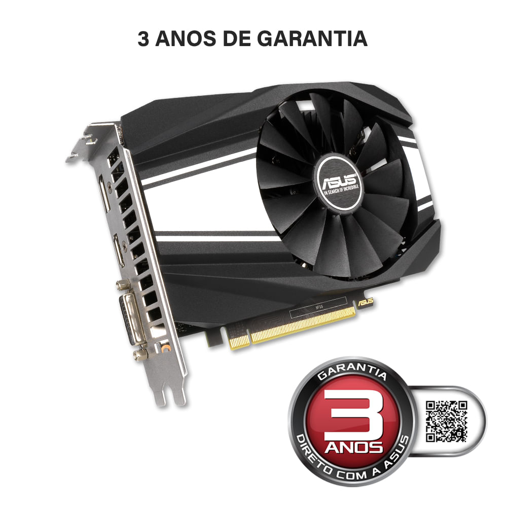 Placa de Vídeo ASUS - GeForce GTX 1660, Super OC Edition