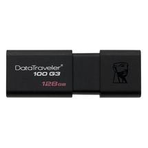 Pendrive USB 3.0 - 128GB - Kingston DataTraveler 100 G3 - DT100G3/128GB