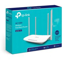 Roteador Wireless - TP-Link Dual-Band AC1200 Archer C5W - (Branco)
