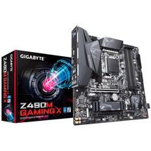 Placa mãe LGA 1200 - Gigabyte Z490M GAMING X 1.0 DDR4 (Micro ATX)