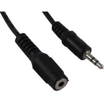 Cabo Extensor de Áudio - 3,5mm (P2) -  2m - Preto - MD9 - 8132