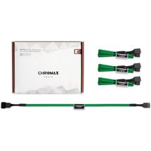 Cabo Extensor p/ ventoinha - 4 pinos PWM - 30cm - Noctua - NA-SEC1 chromax.green