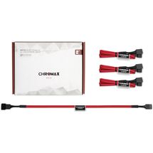 Cabo Extensor p/ ventoinha - 4 pinos PWM - 30cm - Noctua - NA-SEC1 chromax.red