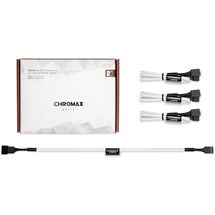 Cabo Extensor p/ ventoinha - 4 pinos PWM - 30cm - Noctua - NA-SEC1 chromax.white