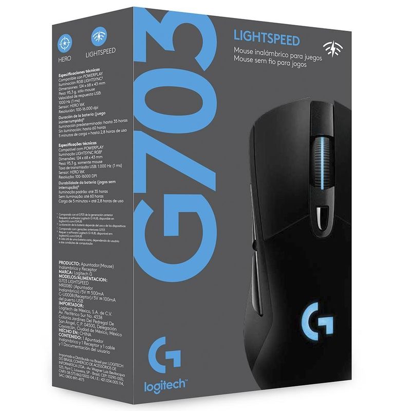 120072-5-_Mouse_USB_Logitech_G703_Hero_Gaming_Preto_910_005639_
