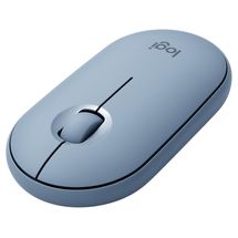 Mouse - Sem Fio - Logitech Pebble M350 - Azul - 910-005773