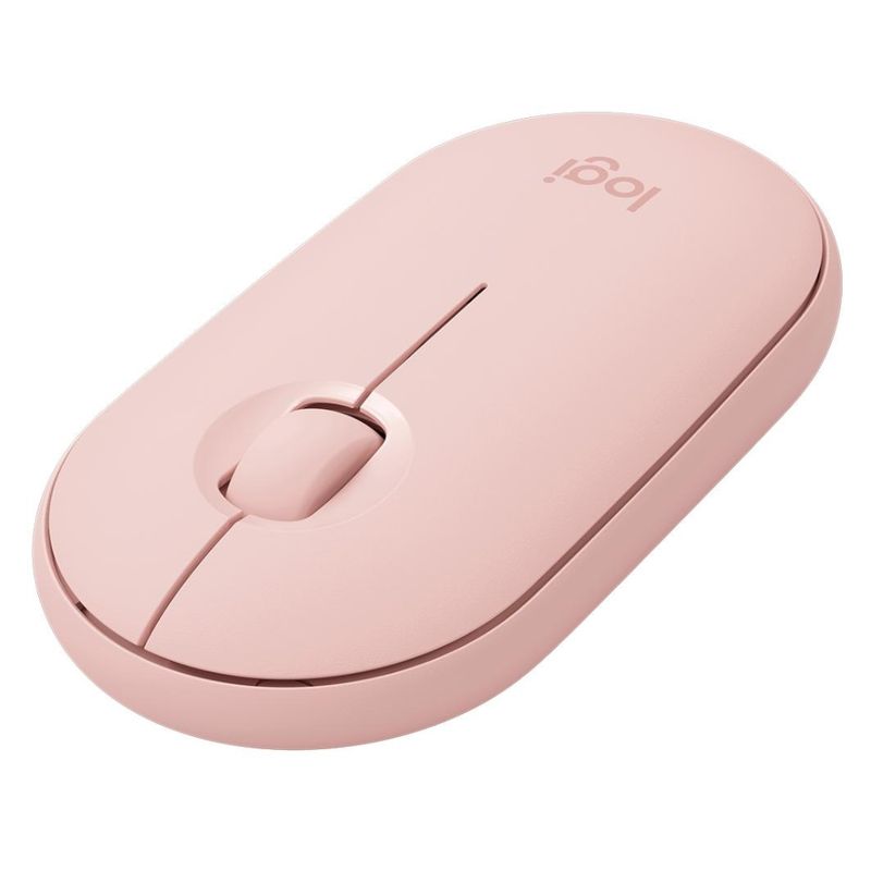120076-1-_Mouse_Sem-Fio_Logitech_Pebble_M350_Rosa_910_005769