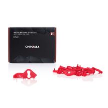 Kit Anti-Vibração p/ Ventoinhas - Noctua Anti-Vibration pads NA-SAVP6 chromax.red (pack com 16 unidades, vermelho)