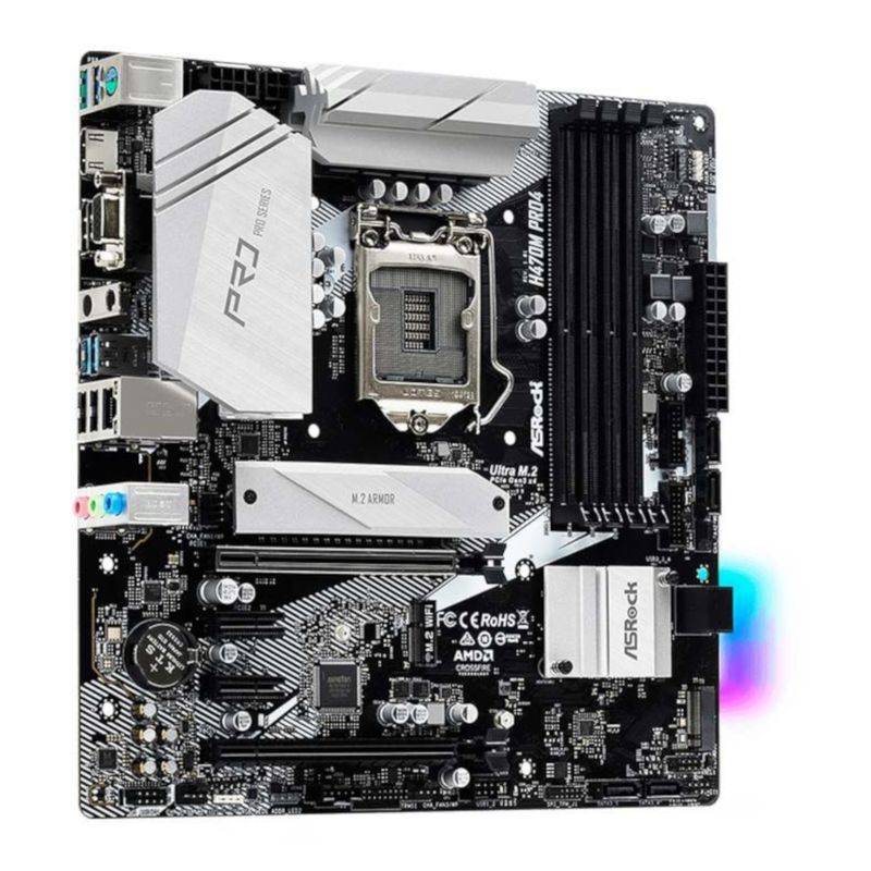 119990-2-Placa_mae_LGA_1200_ASROCK_H470M_PRO4_Micro_ATX_119990
