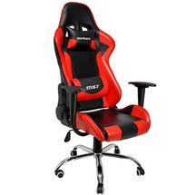 Cadeira Gamer Mymax MX7 MGCH-002/RD (Preta/Vermelha, até 150kg, encosto ajustáveis)