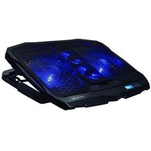 Cooler p/ Notebook 17,3 - C3 Tech Gamer (c/ Led Azul) - NBC-100BK