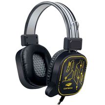 Fone de Ouvido - 3,5mm - C3 Tech Gaming Crane - Preto - RGB - PH-G320BK/PH-G320BK-V2