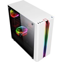 Gabinete ATX - K-Mex Odyssey RGB - Branco - 05RD
