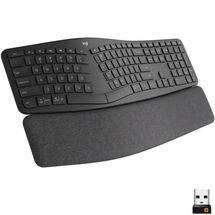 Teclado - Sem fio - Logitech K860 ERGO Split Ergonomic Keyboard Wireless (Inglês) - 920-009166