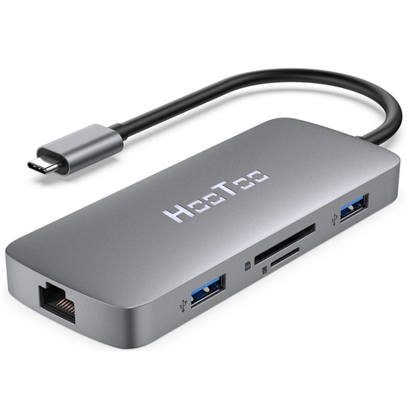 120493-1-Hub_USB_C_31_HooToo_8em1_HT_UC009_2x_USB30_1x_USB_C_100W_1x_USB20_HDMI_Leitor_Cartao_SD_TF_Ethernet_Gigabit_120493