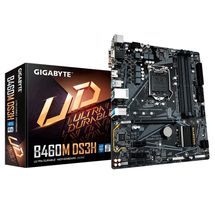 Placa mãe LGA 1200 -  GIGABYTE B460M DS3H (Micro ATX)
