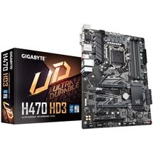 Placa mãe LGA 1200 -  GIGABYTE H470 HD3 Socket (ATX)